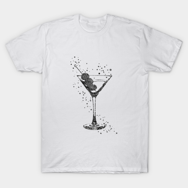 Glass of Martini Glass Of Martini TShirt TeePublic
